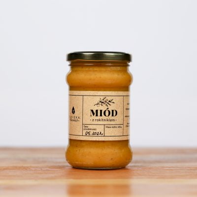 Miód z rokitnikiem - 600g