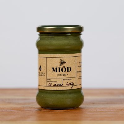 Miód z miętą - 600g
