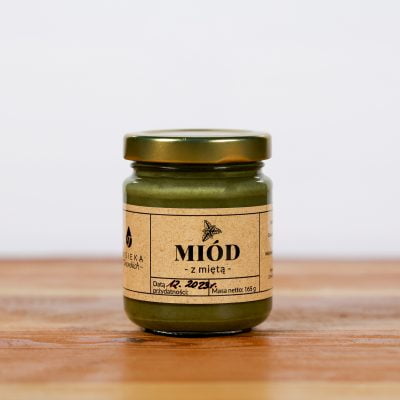 Miód z miętą - 165 g