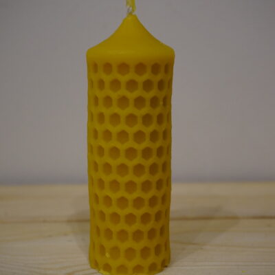 Pszczeli walec ( mini) - wys. 10 cm, śr. 3,5 cm