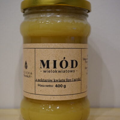 Miód lipowo - gryczany 400g