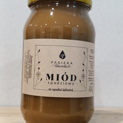 Miód spadziowy ze spadzi iglastej - 1250 g