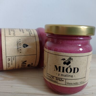 Miód z maliną - 165g