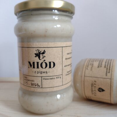 Miód z pigwą - 400g