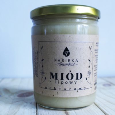 Miód lipowy - 600 g